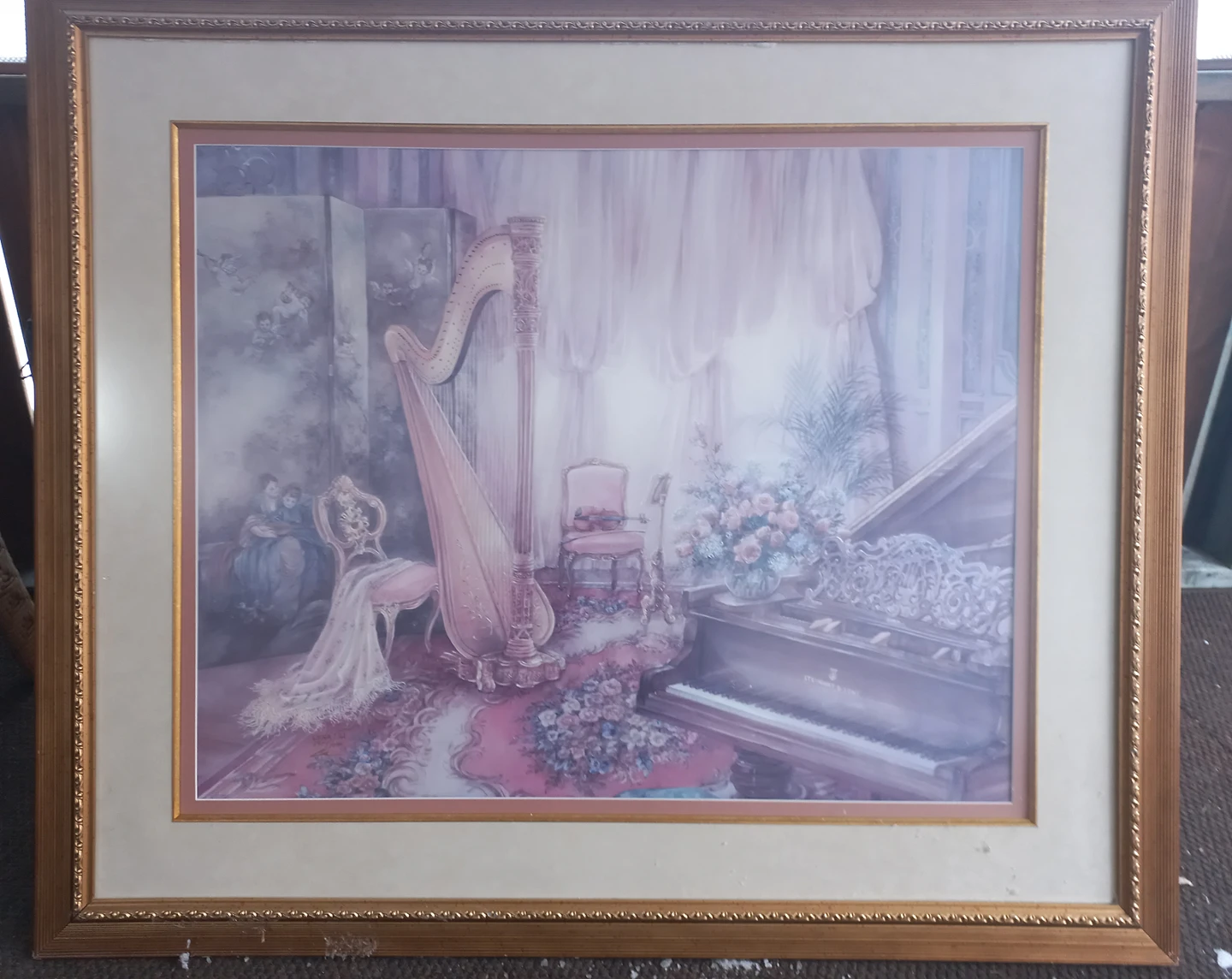 framed, limited edition print. thumbnail