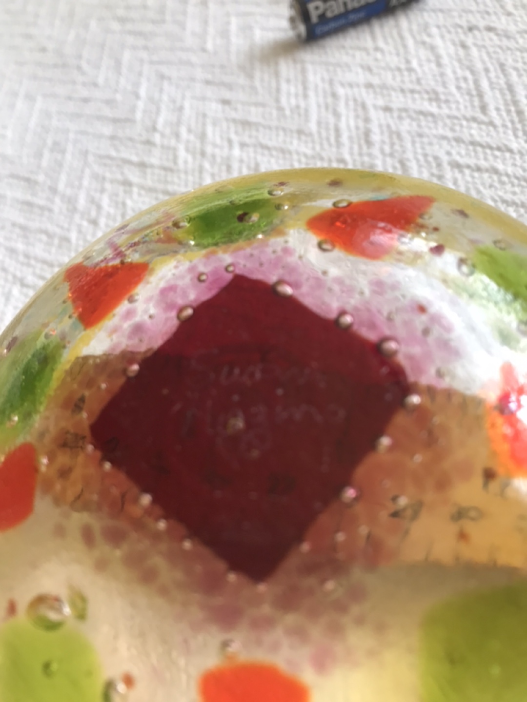 Art Glass Dish - signed by the artist image indicator(4)