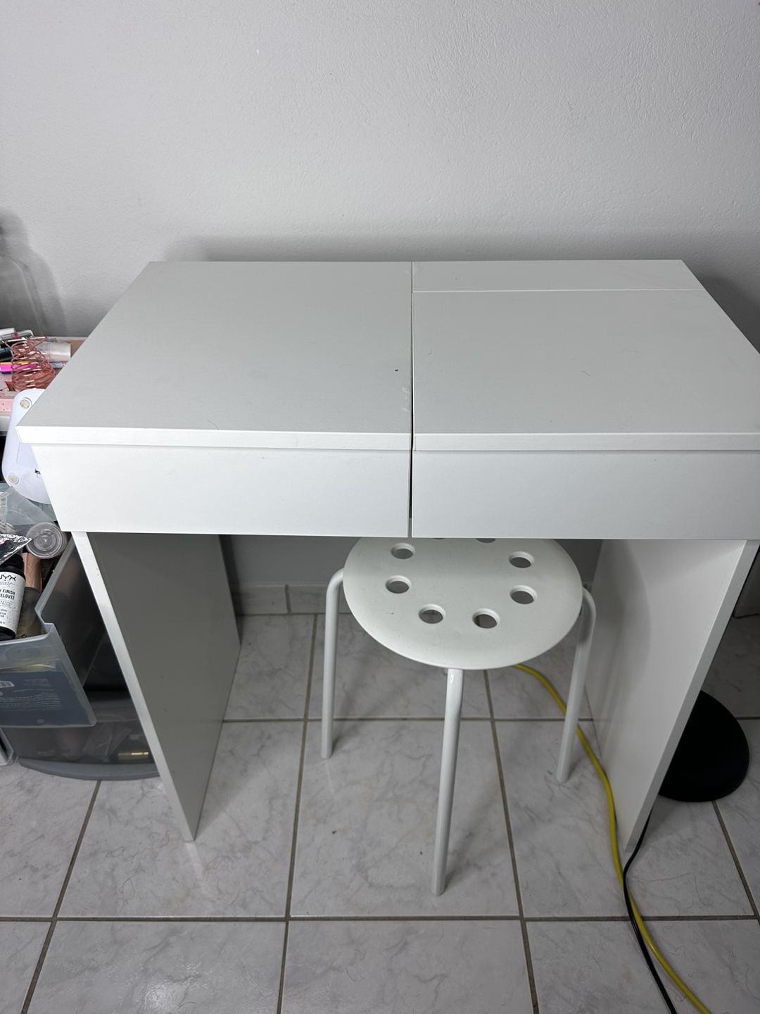 IKEA Brimnes Vanity and Stool - photo 3
