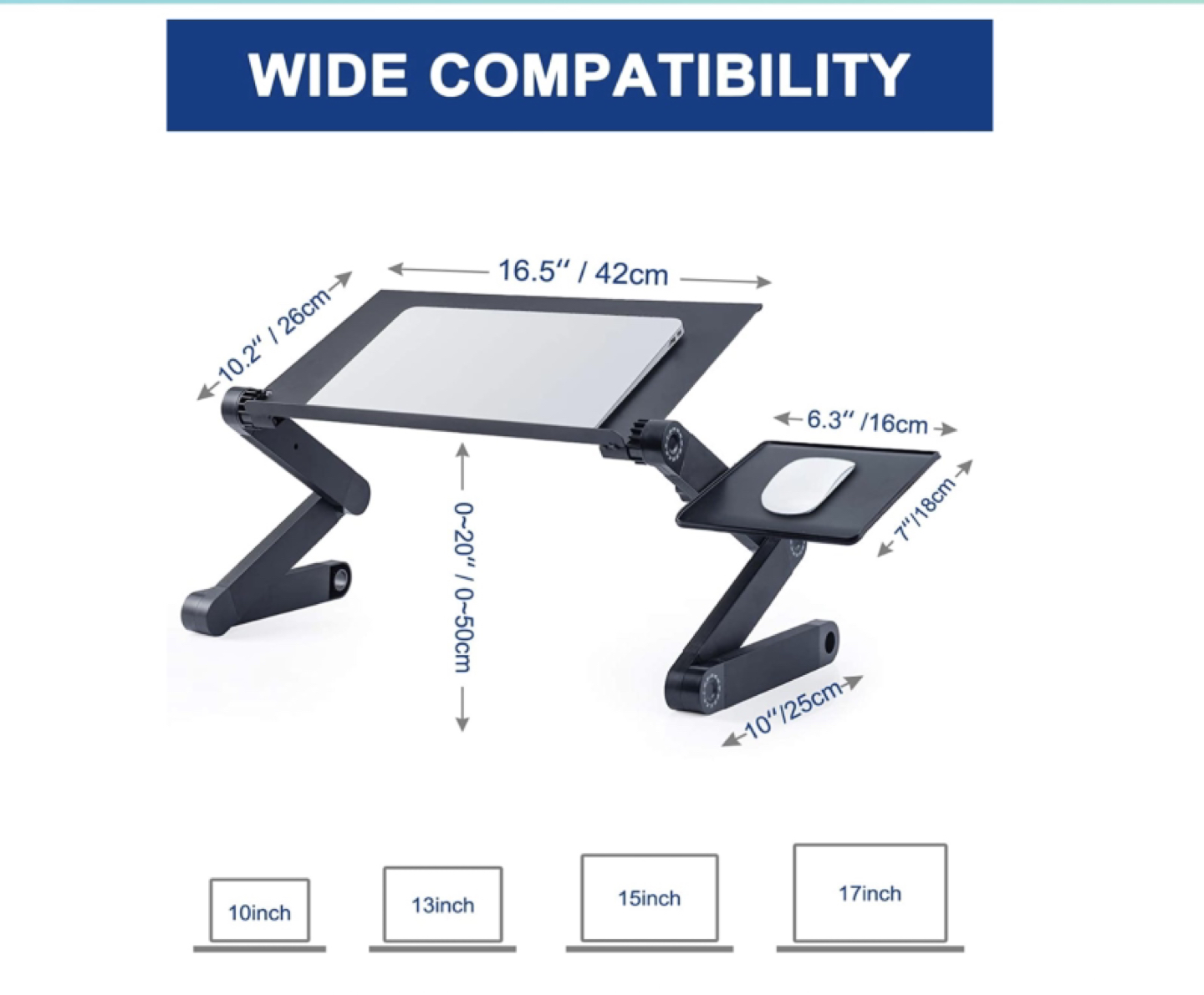 Laptop table stand