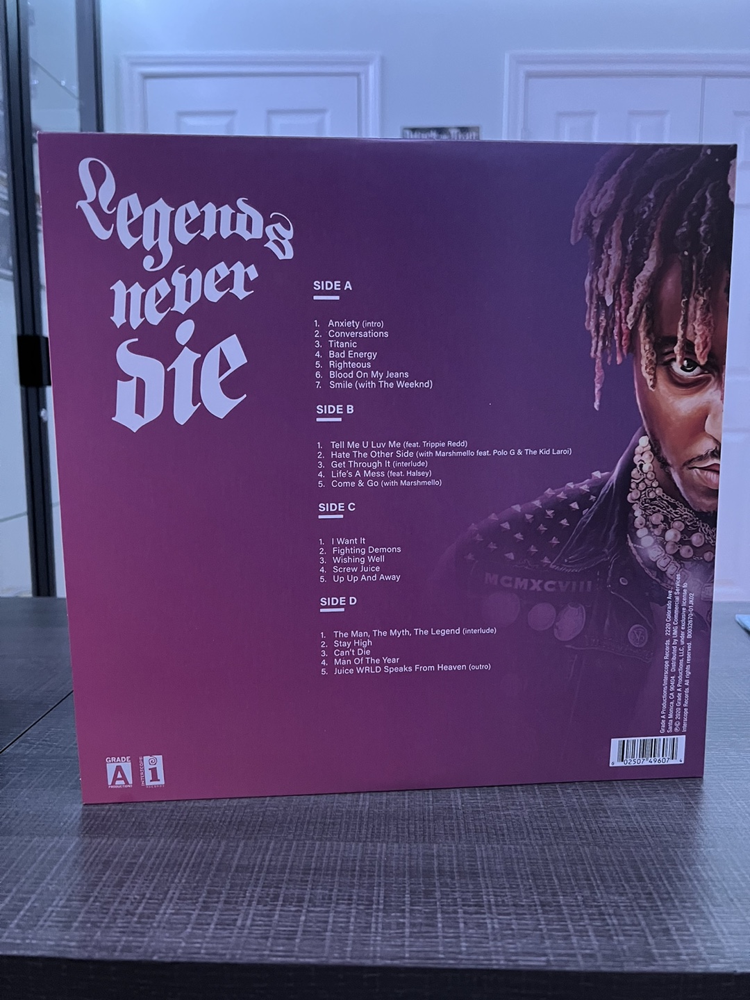 Legends Never Die Dual LP Juice Wrld Vinyl image indicator(2)
