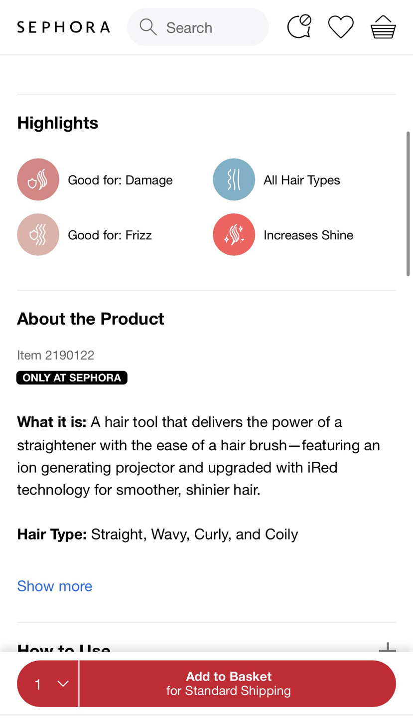 Amika Polished Perfection Thermal Straightening Brush 2.0 image indicator(5)