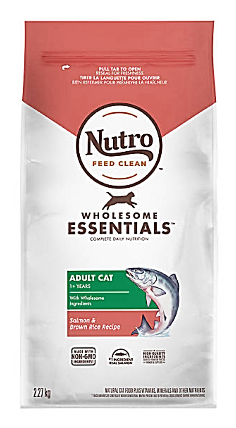 Nutro Adult Cat Food - Salmon & Brown Rice thumbnail