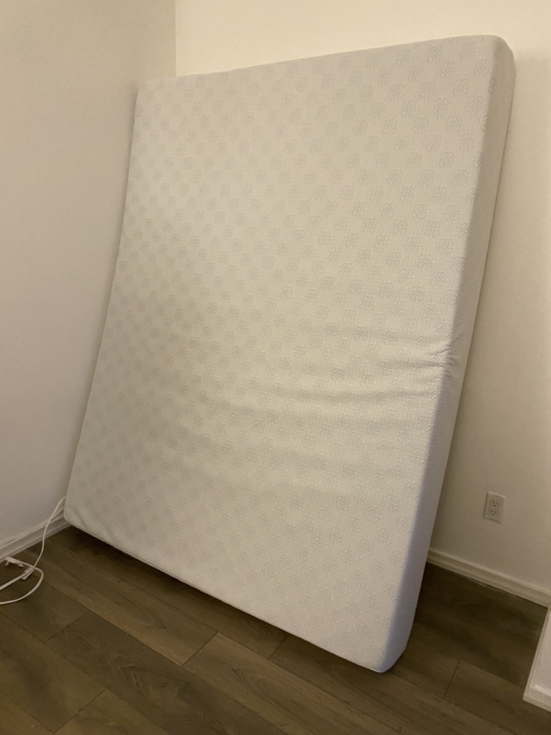 Queen bed frame + mattress