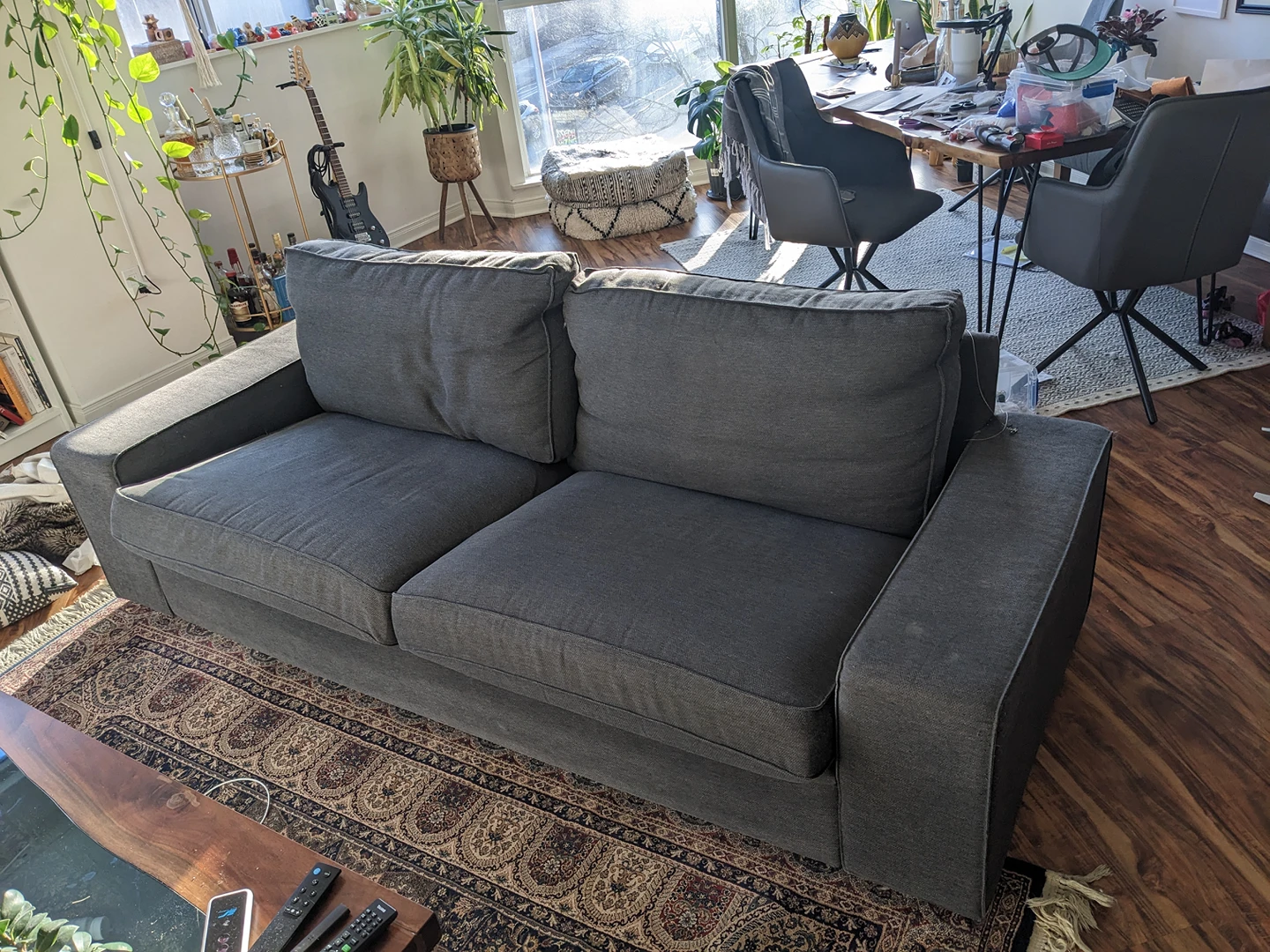 Ikea Kivik Couch (Grey) thumbnail