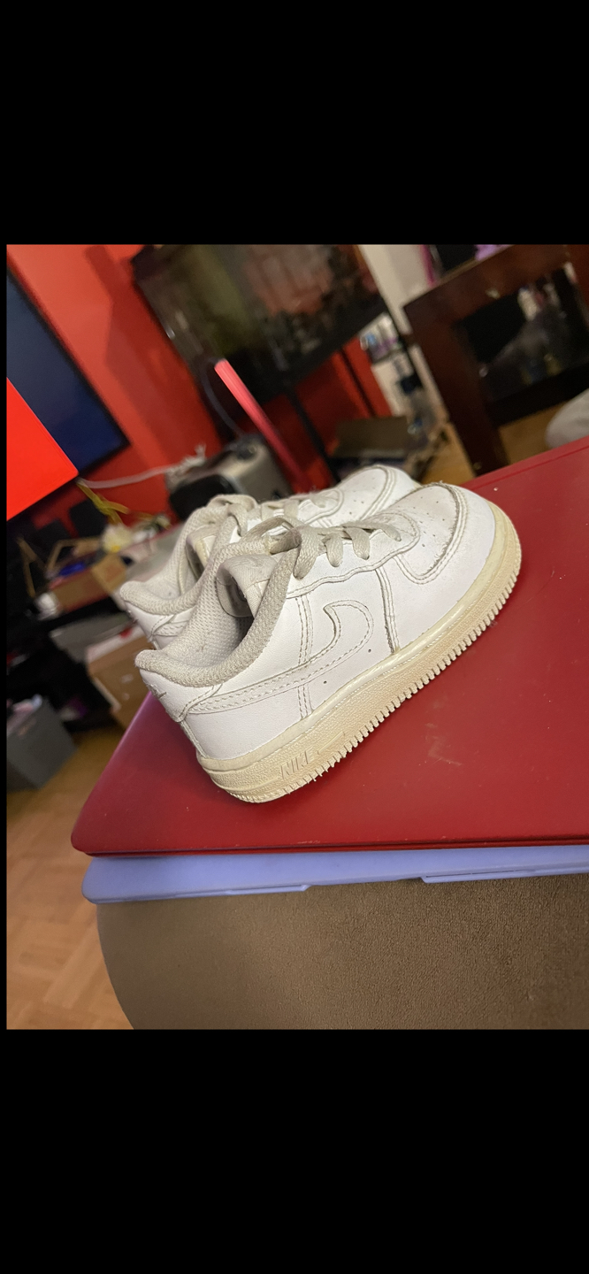 Kids Air Force 1's. image indicator(2)