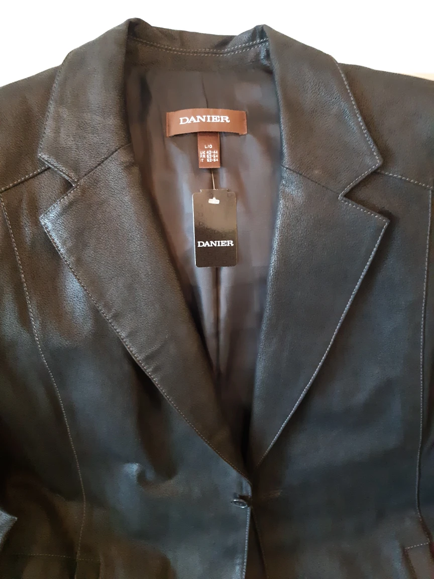 DANIER MEN JACKET %100 GENUINE LEATHER - DESIGNED IN CANADA - photo 4
