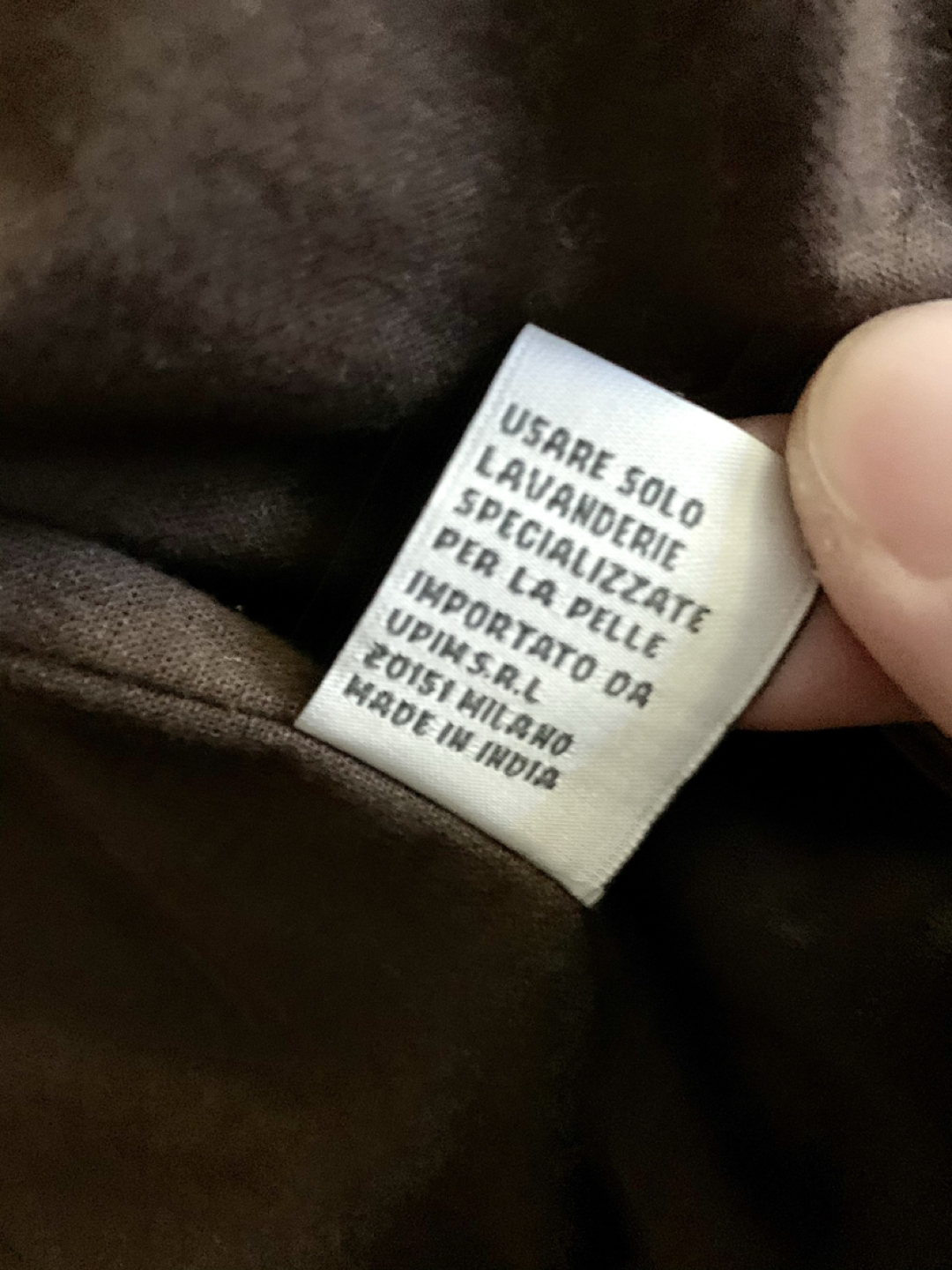 Genuine Leather Jacket from Italy Men’s XL image indicator(4)