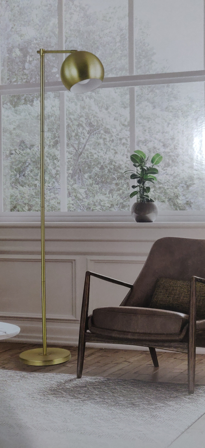 Brand New Globe Molly Floor Lamp