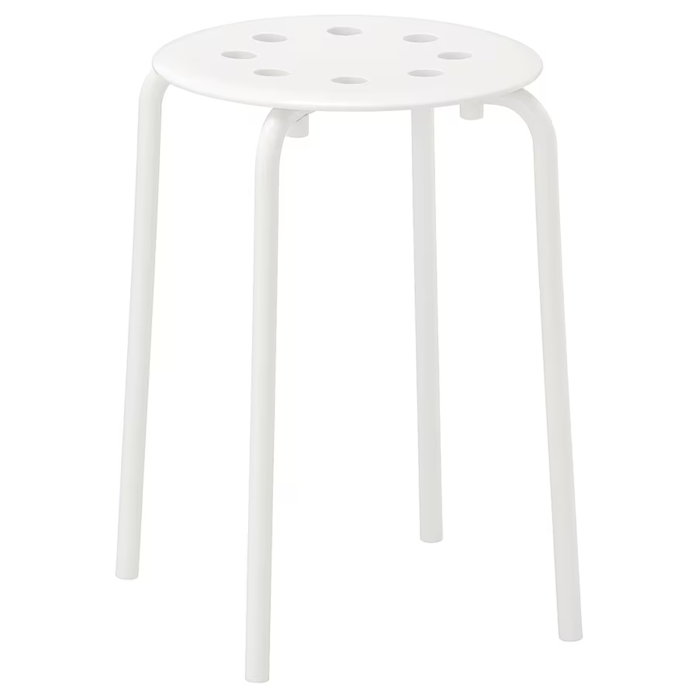 IKEA MARIUS Stool seat chair, white, 17 3/4 " (45 cm) - photo 4