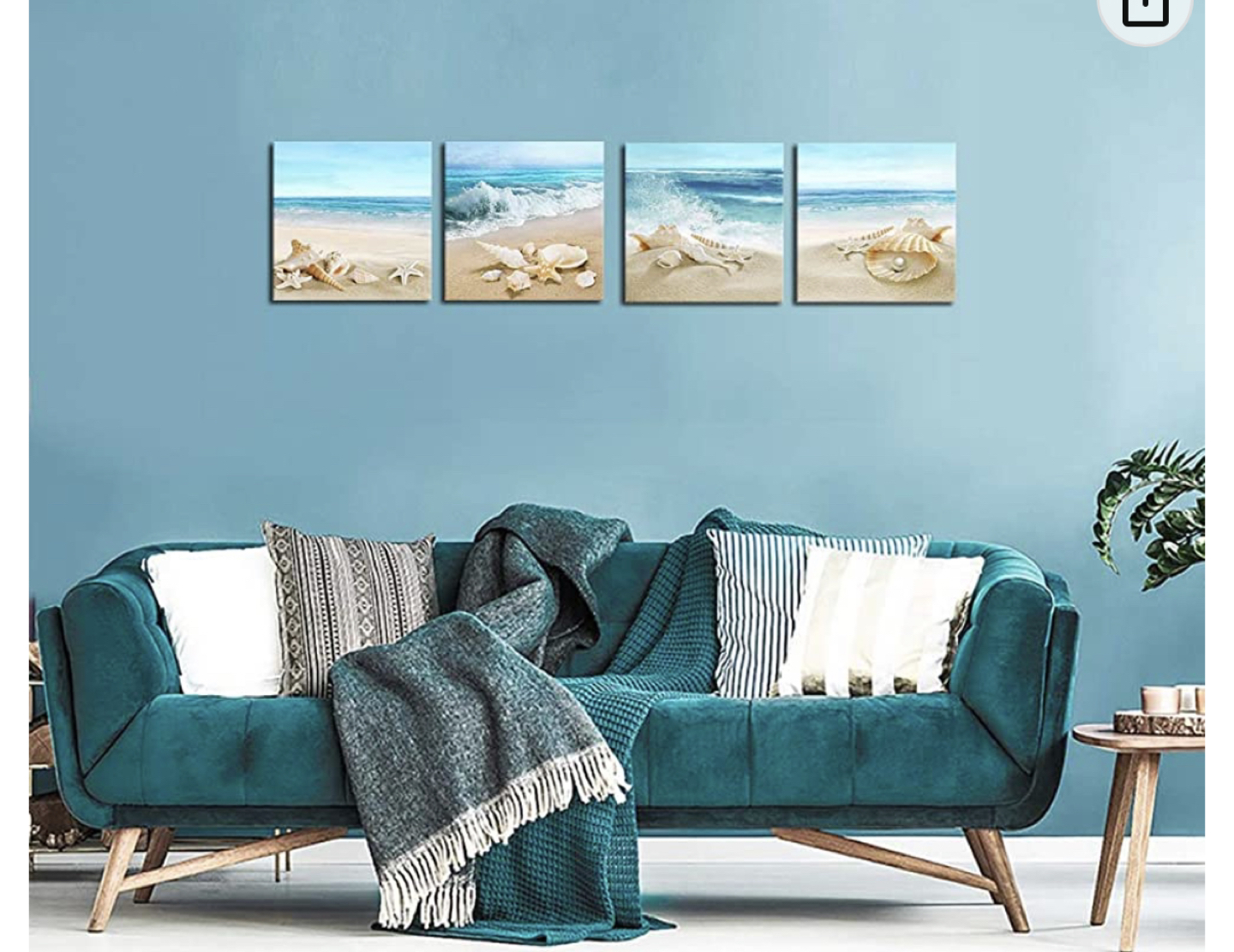 Sea shell Wall Art Paintings 🌊 🐚