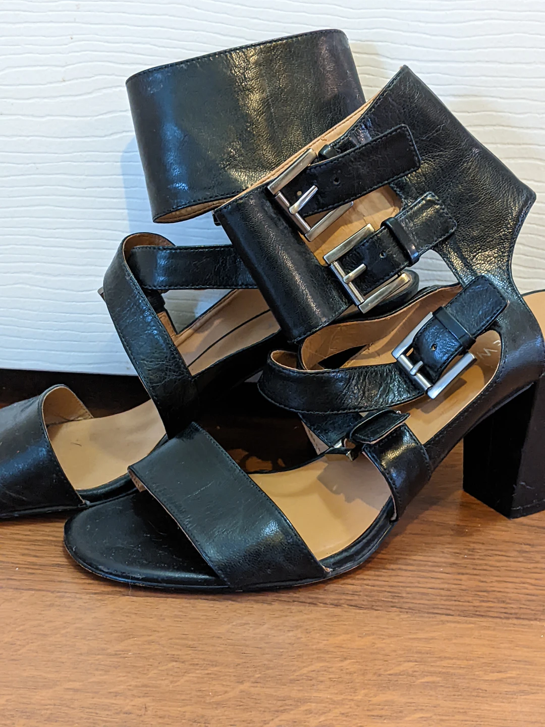 Nine West Black Sandals image indicator(3)