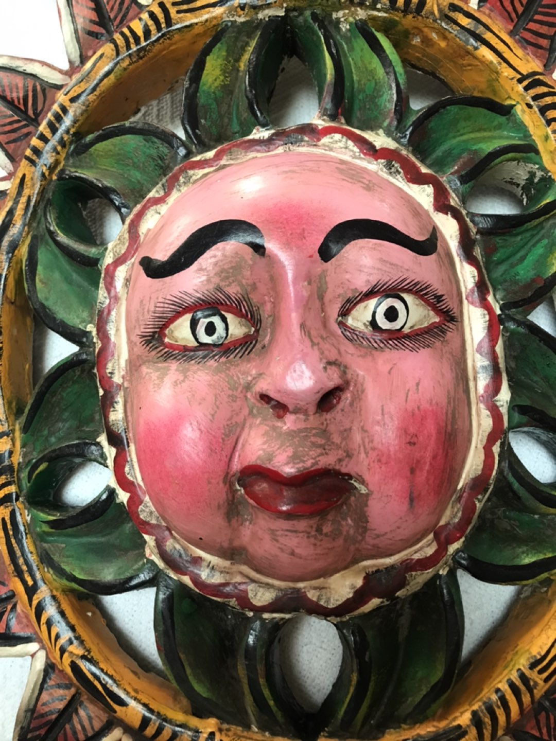 The Angle and the Sun - Hand-carved from One Piece of Wood image indicator(2)