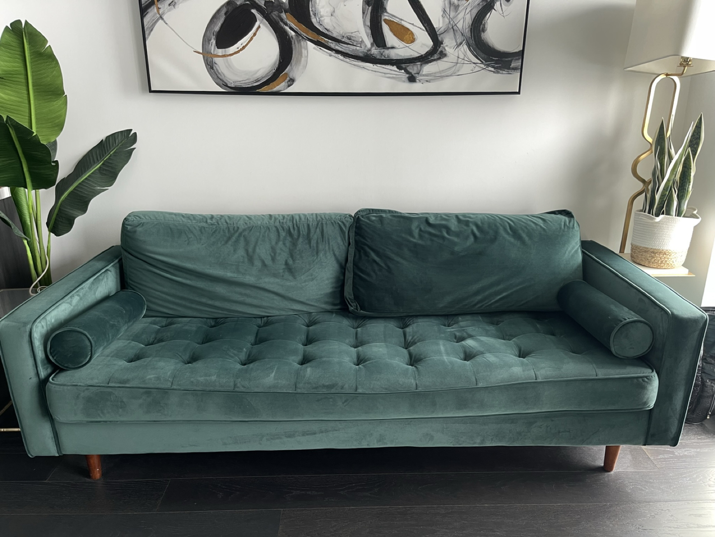 Velvet Sofa