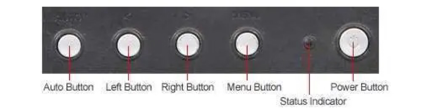 Acer AL1715 17" Class Flat Panel LCD Monitor image indicator(3)