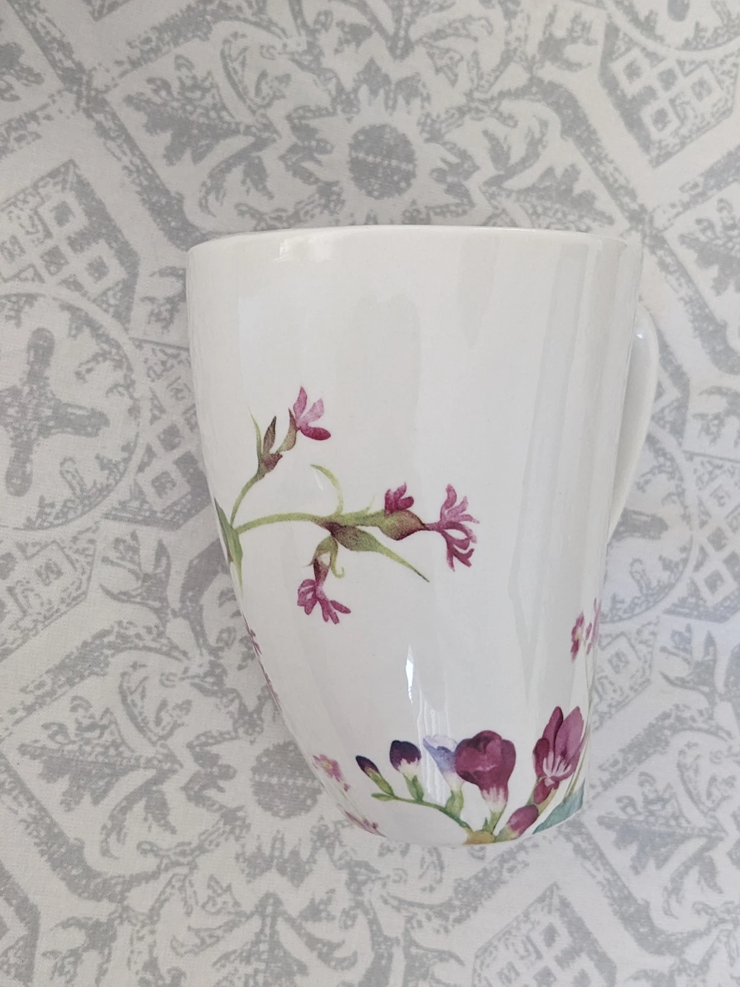 Beautiful unique floral mug with box