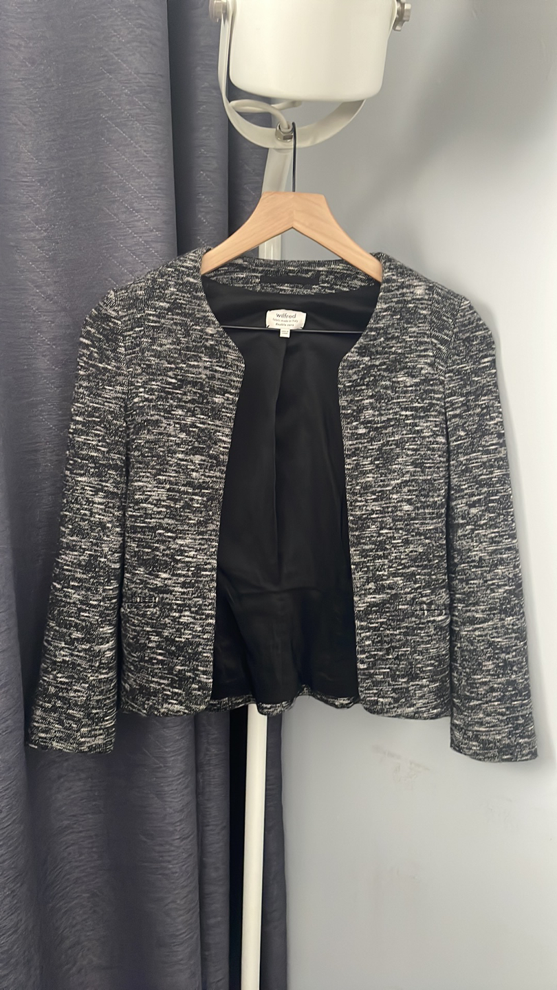 Wilfred Wool Blend Blazer Size 4