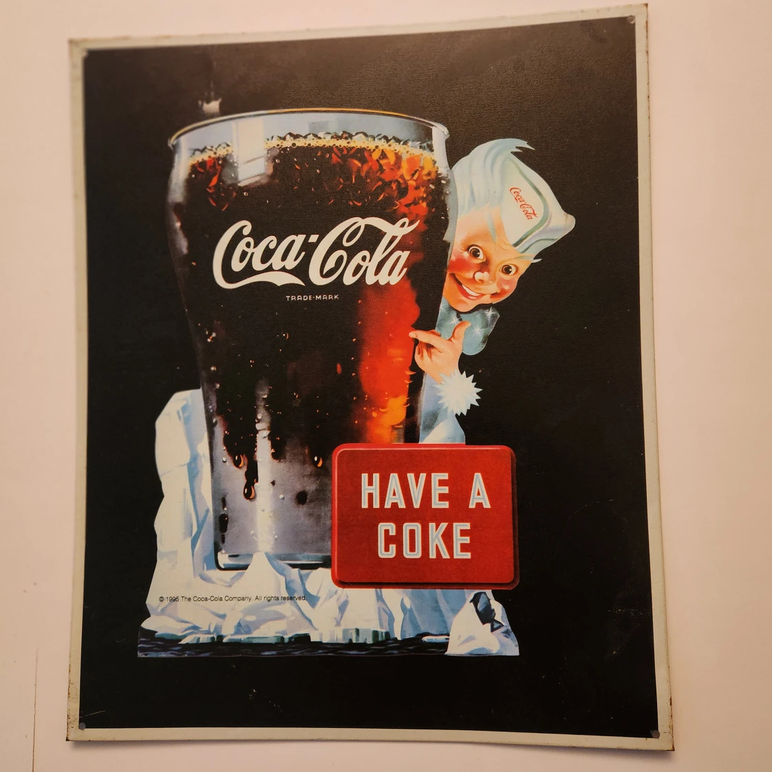 Vintage Collectable Metal Coca-Cola Sign thumbnail