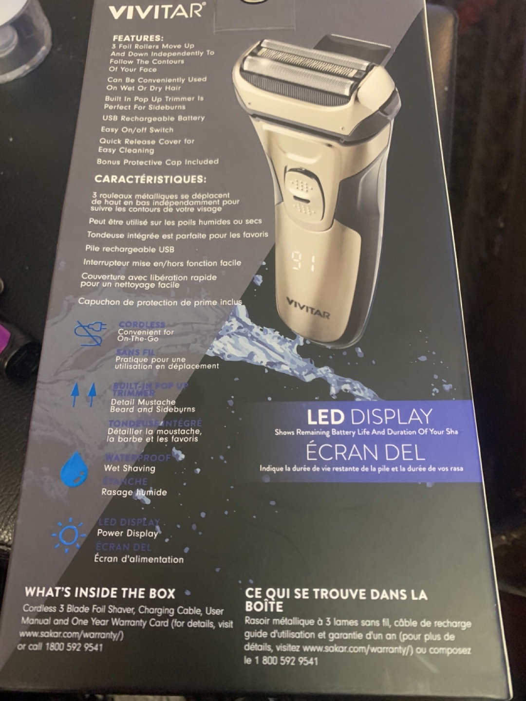 Men’s Electric Razor image indicator(2)