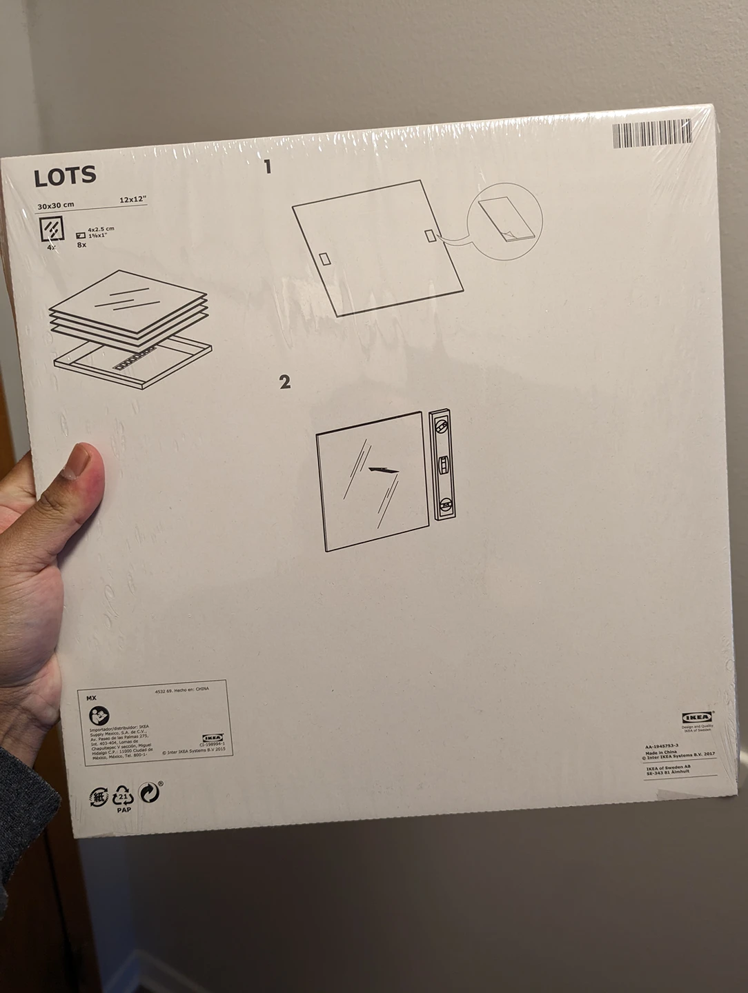 4 Mirror tiles - IKEA image indicator(2)