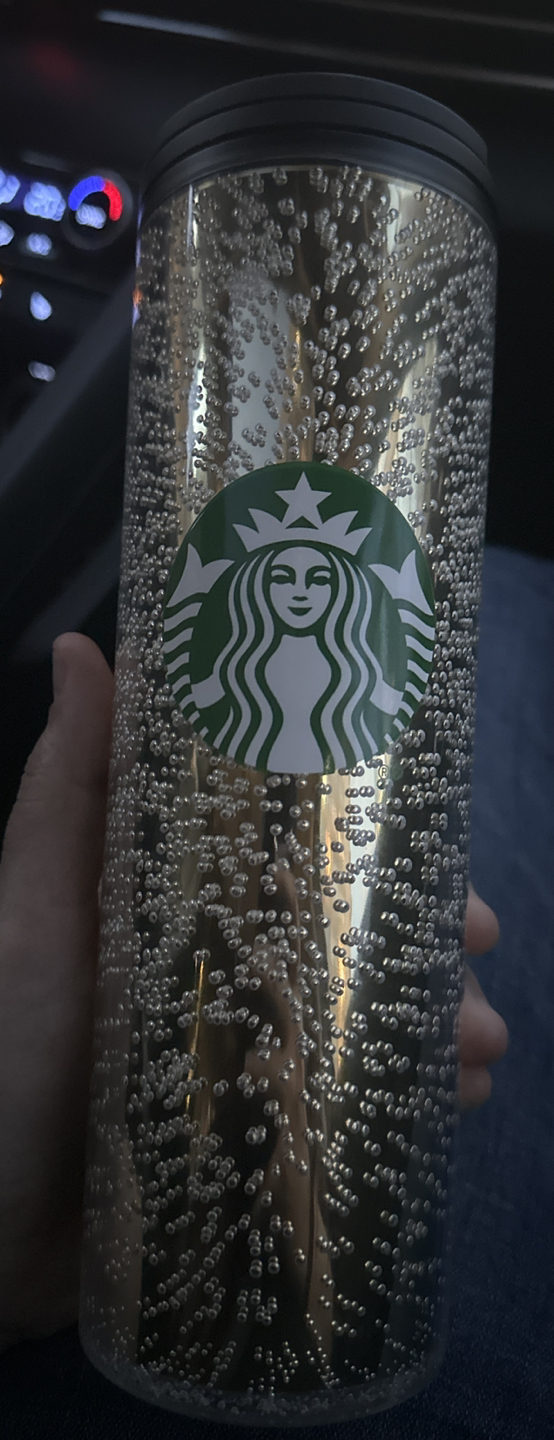 Starbucks glass bottle