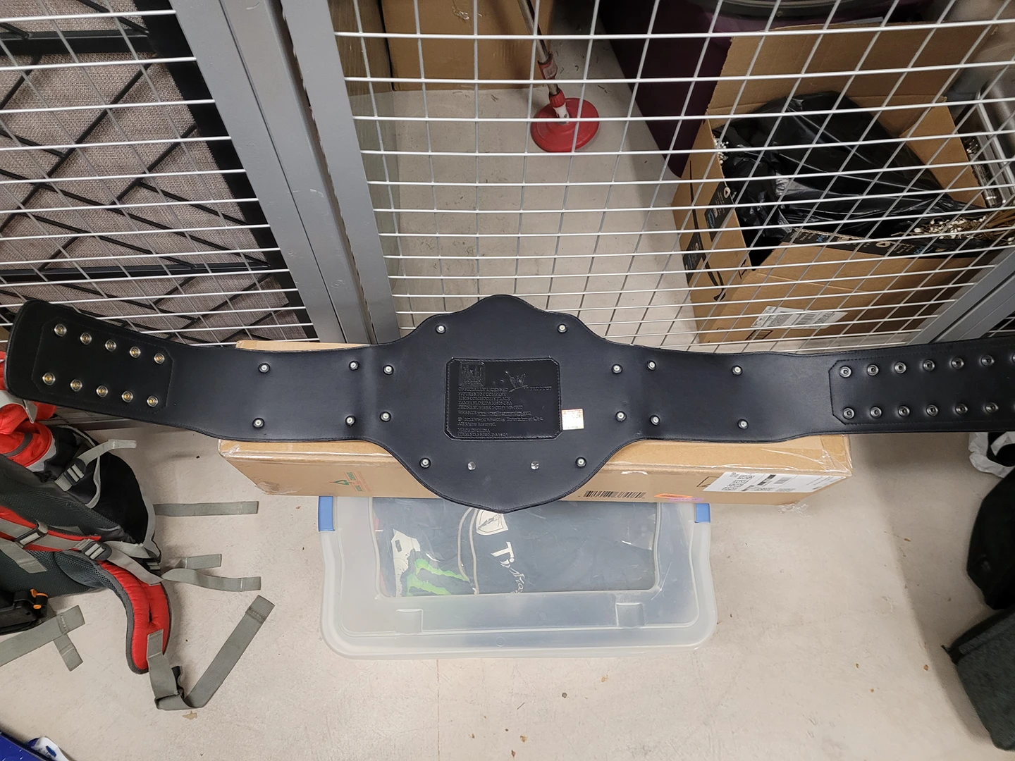 WWE replica title belt - photo 5