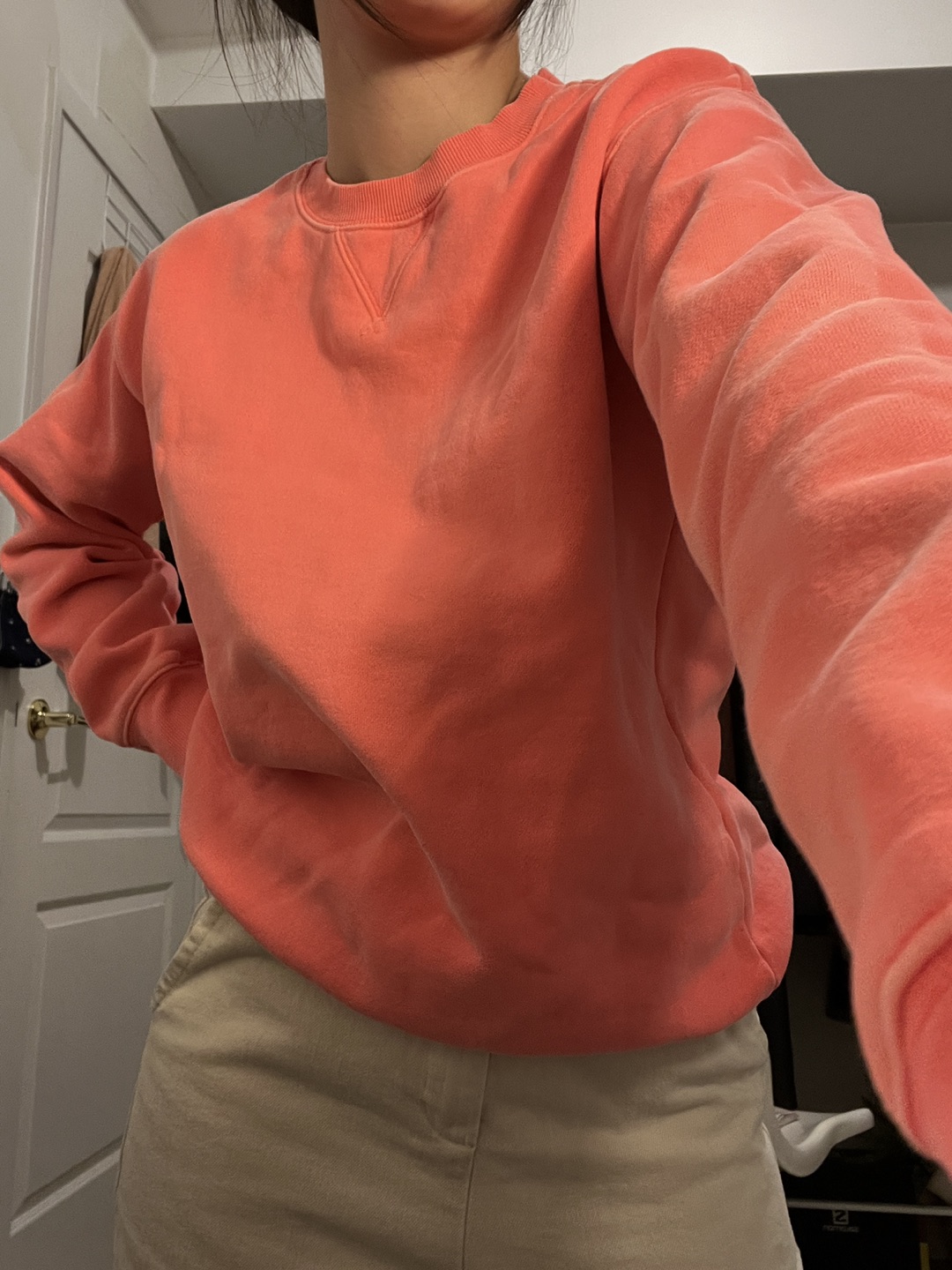 TNA Cozy Fleece Perfect Crew Sweatshirt image indicator(2)