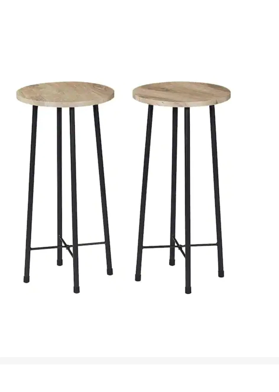 brand new Solid Wood Bar & Counter Stool (Set Of 2)