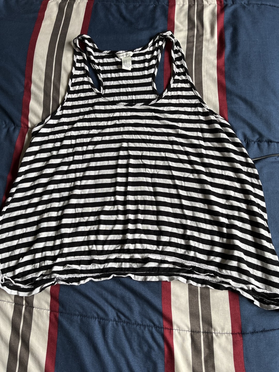 Forever 21 stripe tank
