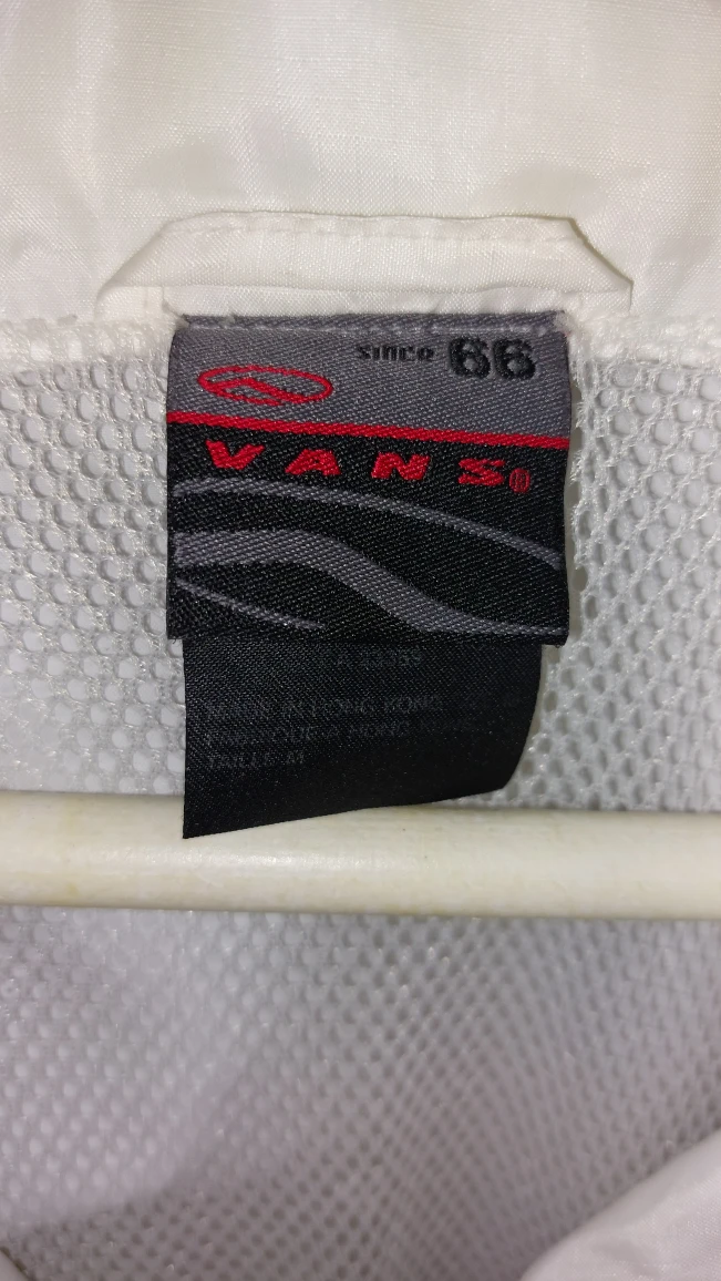 Vintage Van's Windbreaker Raincoat Jacket. EUC. Size XL image indicator(2)