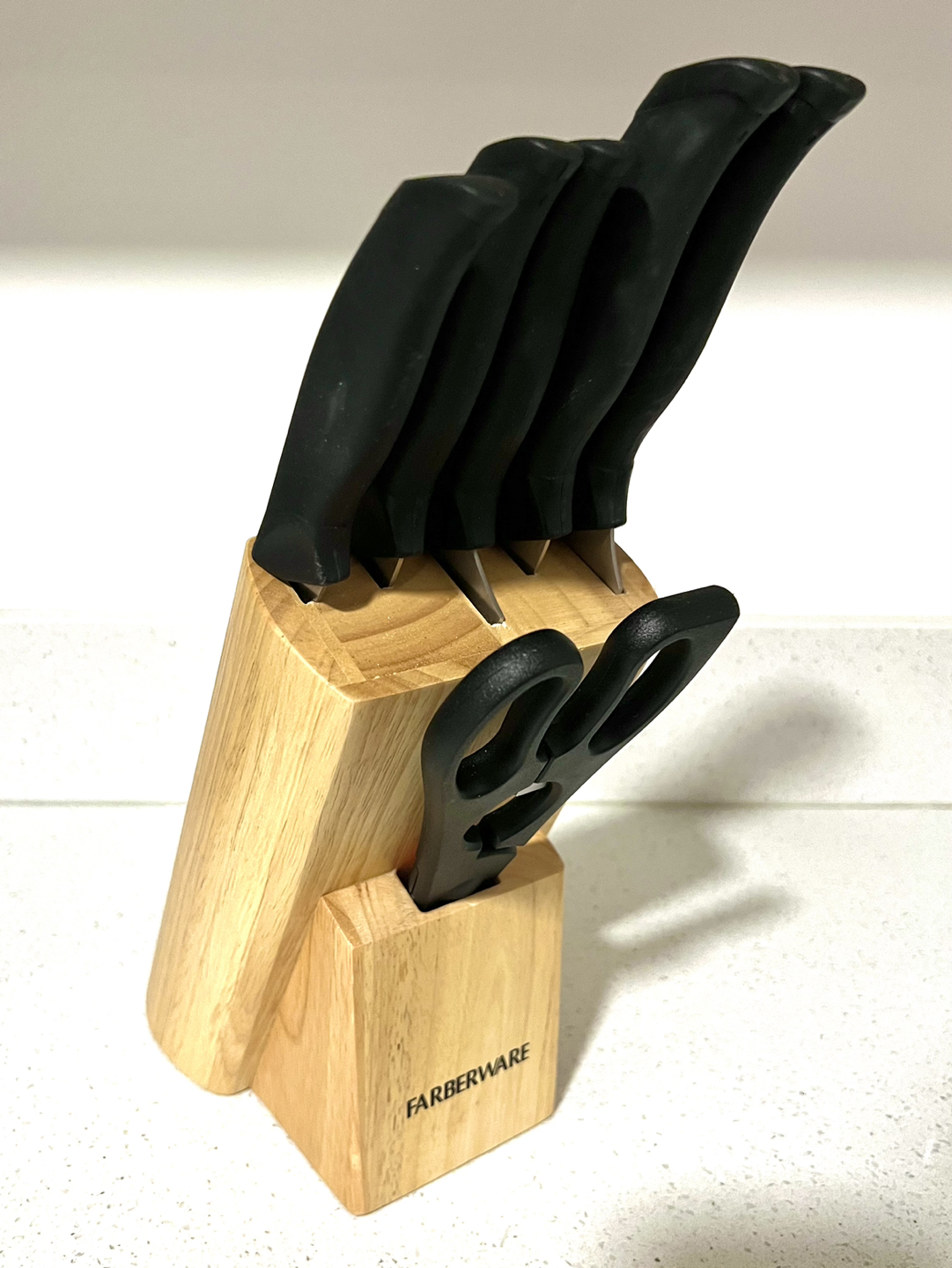 Farberware 7-Piece Never Needs Sharpening Cutlery Set