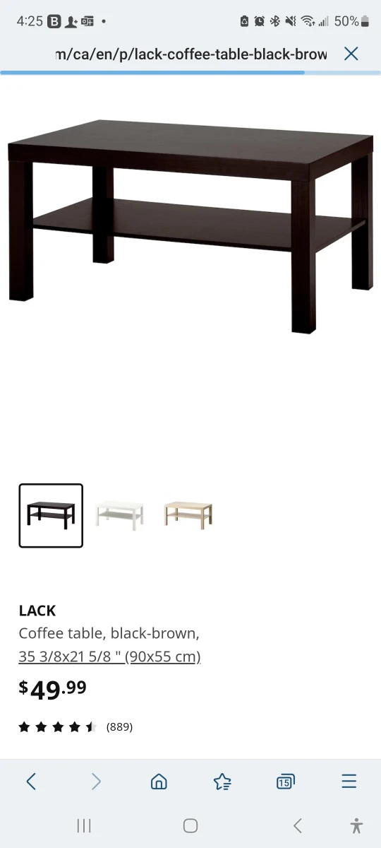 ikea coffee table - photo 2