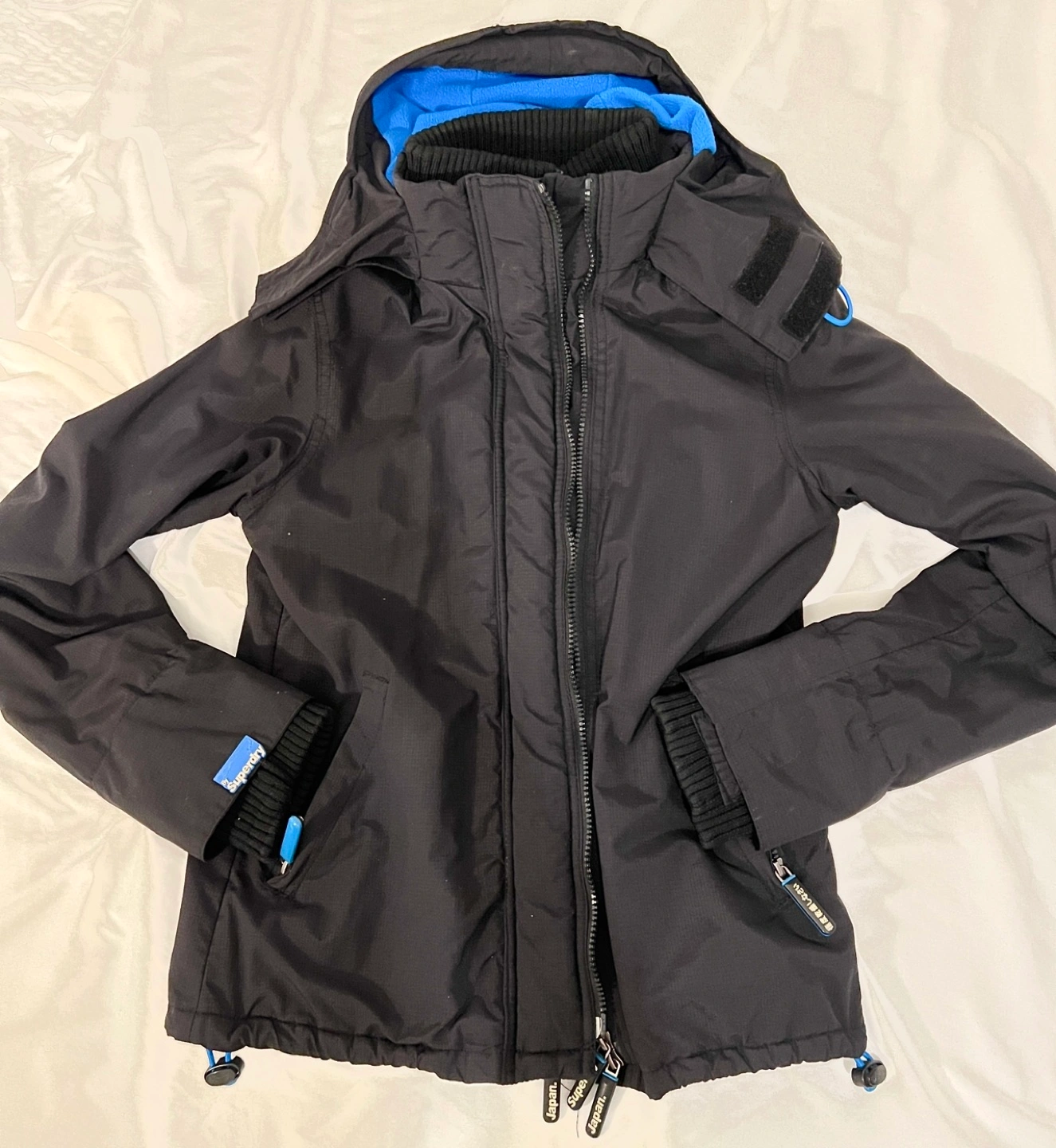 SUPER DRY POP Zip Hooded Arctic SD-windcheater jacket | Karrot