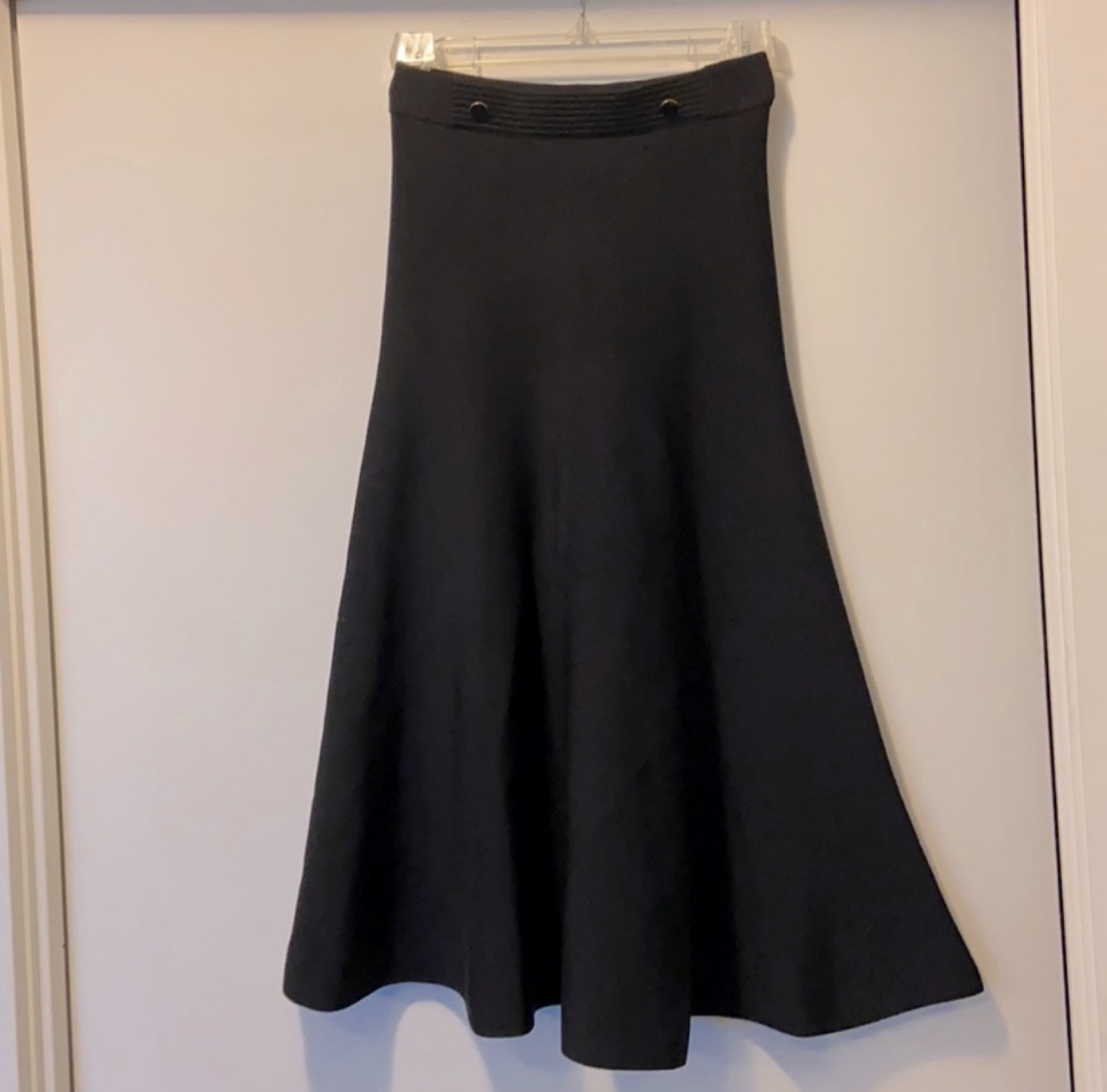 BNWT Sandro Ribbed Midi Skirt (XS/00)