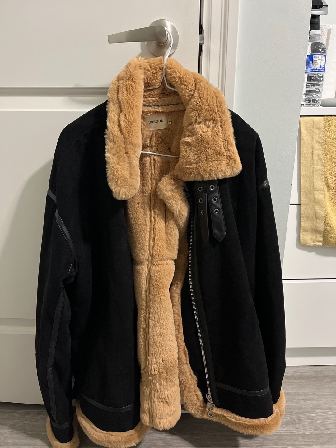 Winter wool coat and suede jacket - photo 3