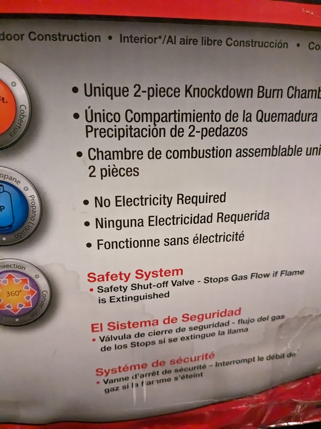 Dyna-Glo Propane Heater - photo 3