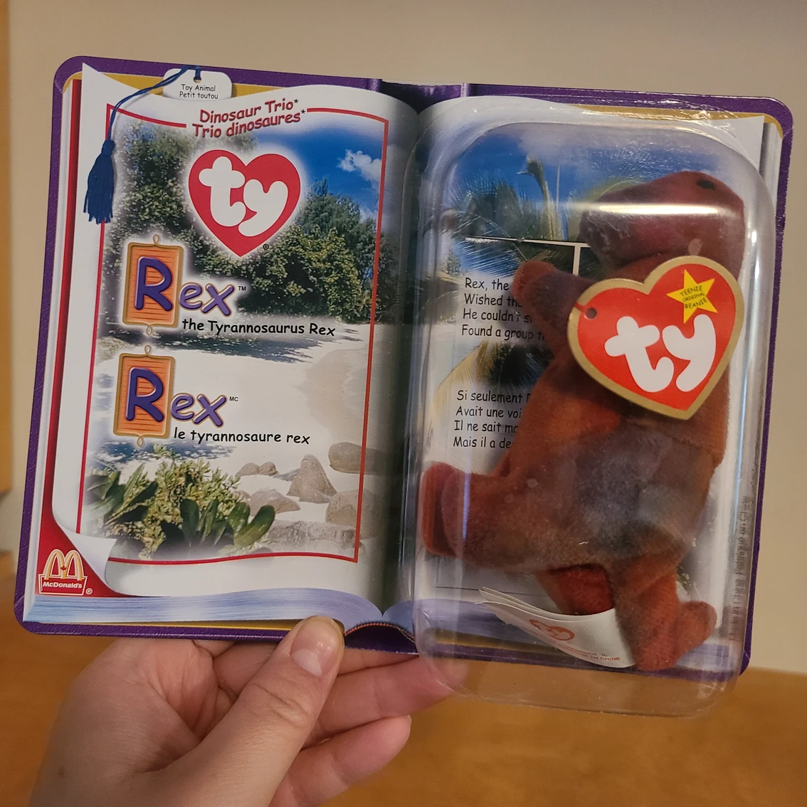 Mcdonalds 2000 Ty Beanie Dinosaur Trio image indicator(5)