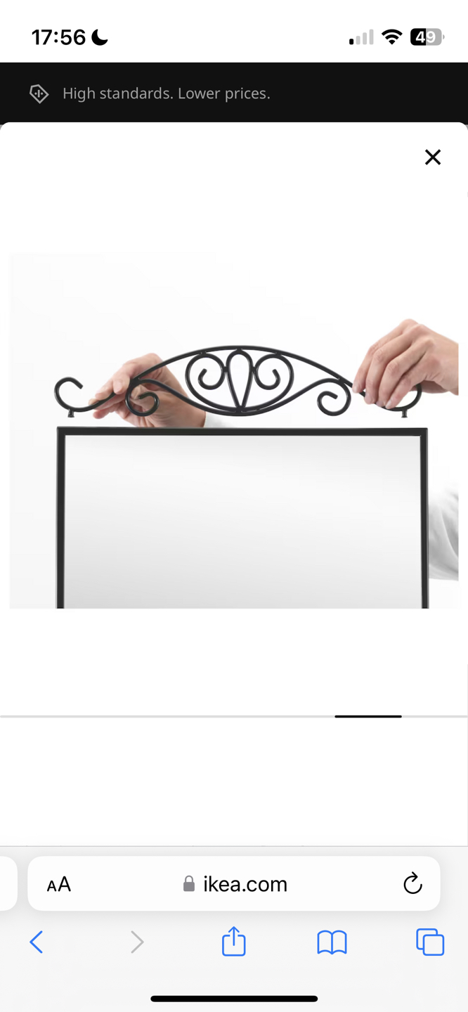 IKEA multifunctional mirror no scratches/stain, dm for more pics