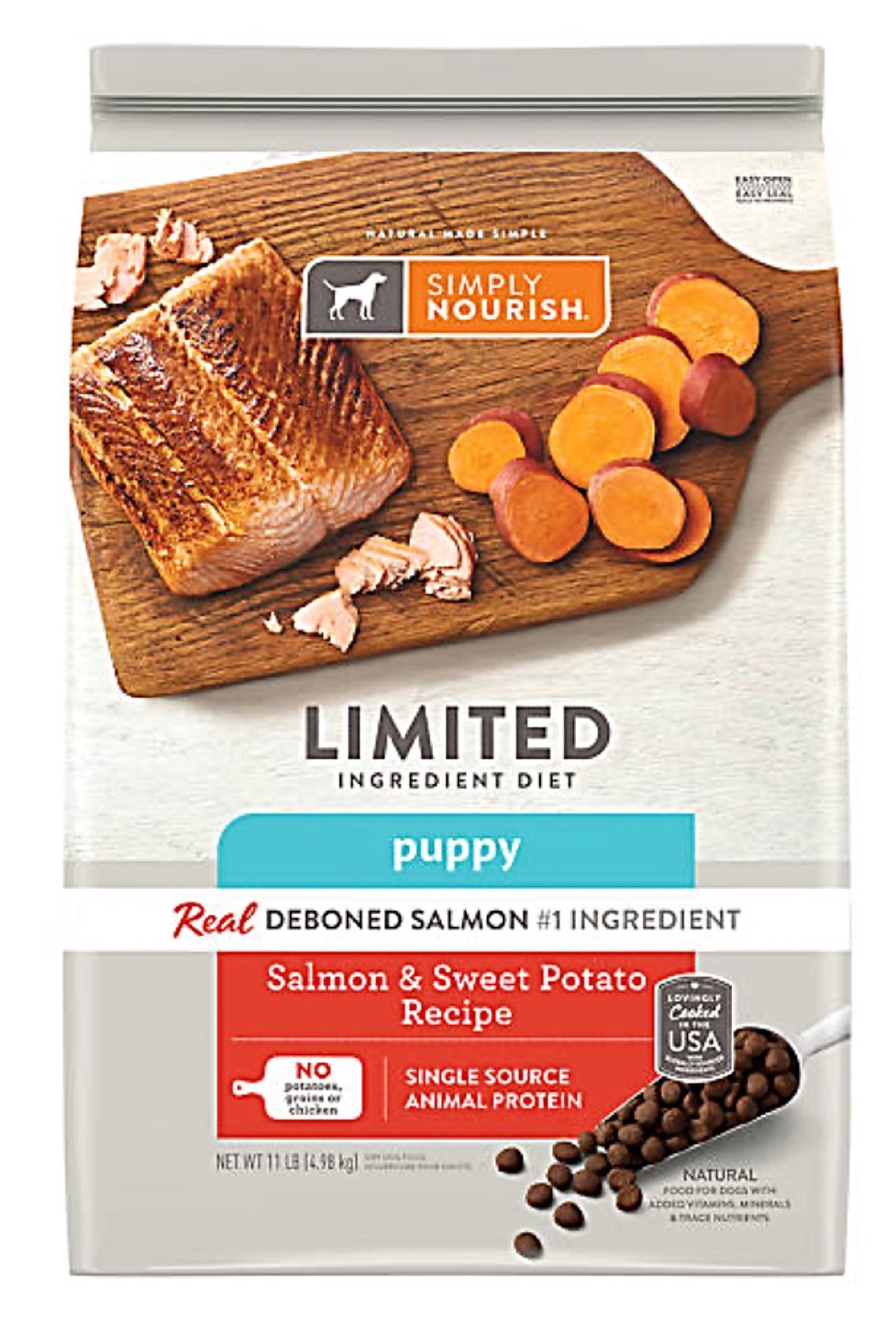 Simply Nourish® Puppy Dog - Salmon & Sweet Potato thumbnail