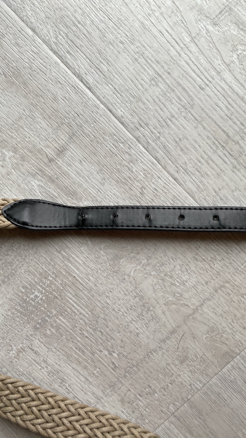 Braided rope & leather belt image indicator(4)