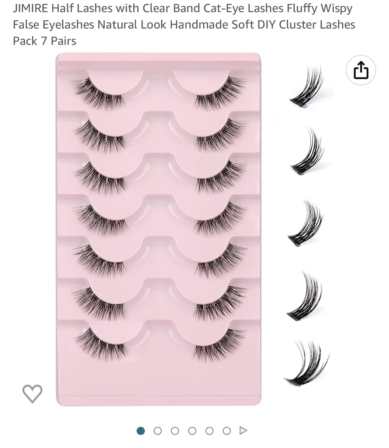 Cat Eyelashes Set - Natural Look Handmade x2 - photo 2