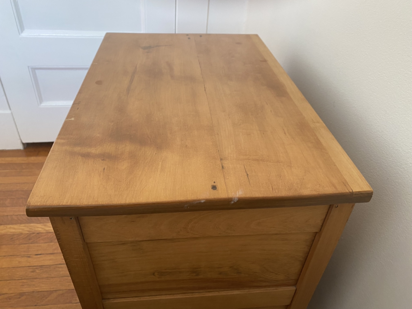 Antique pine side table - photo 2