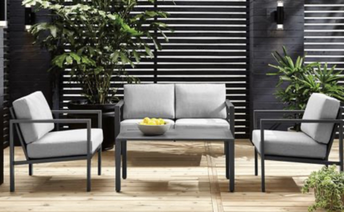 Patio conversation set