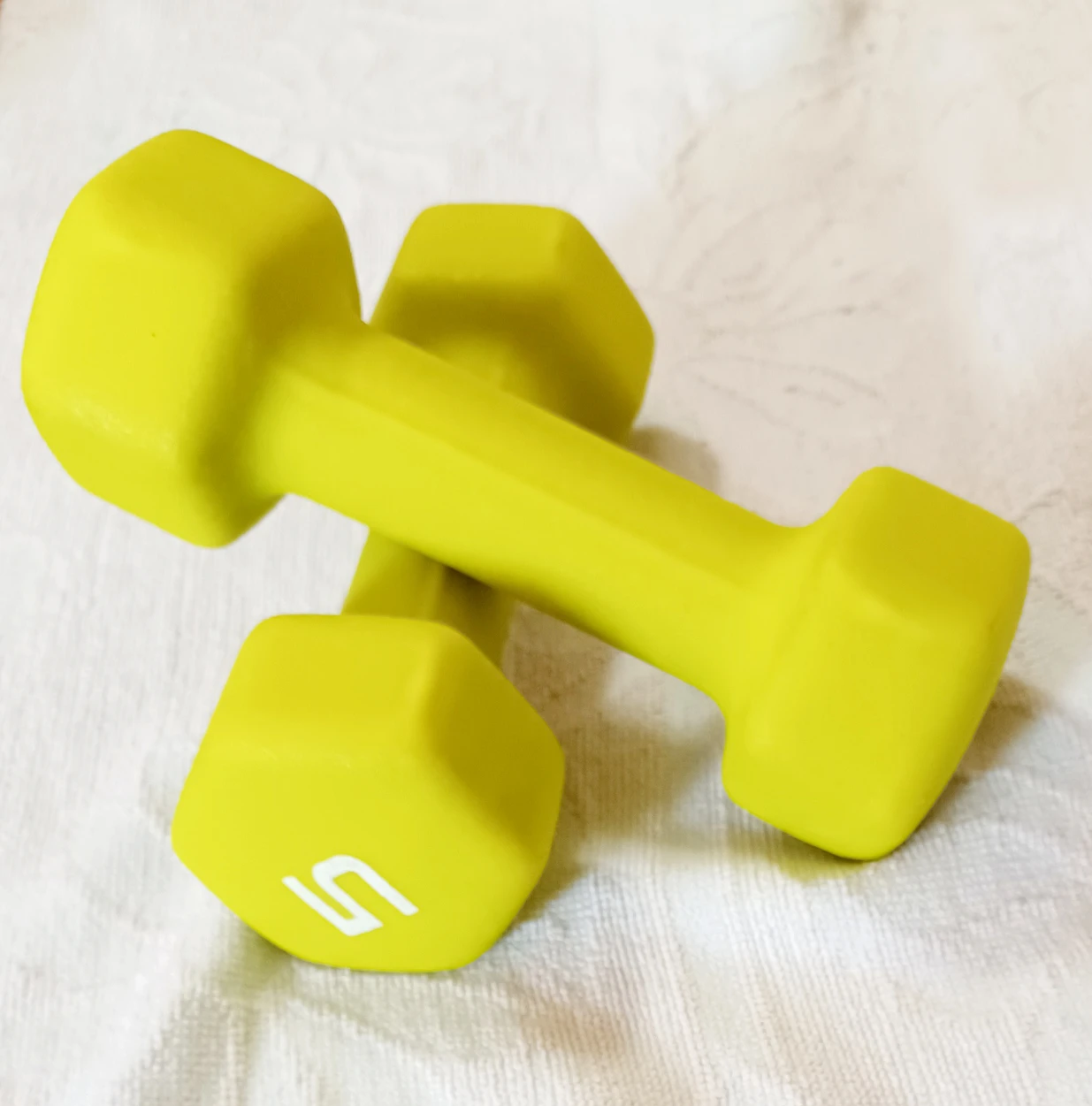 5 lb Dumbbell Set, Rubberized Grip - photo 2