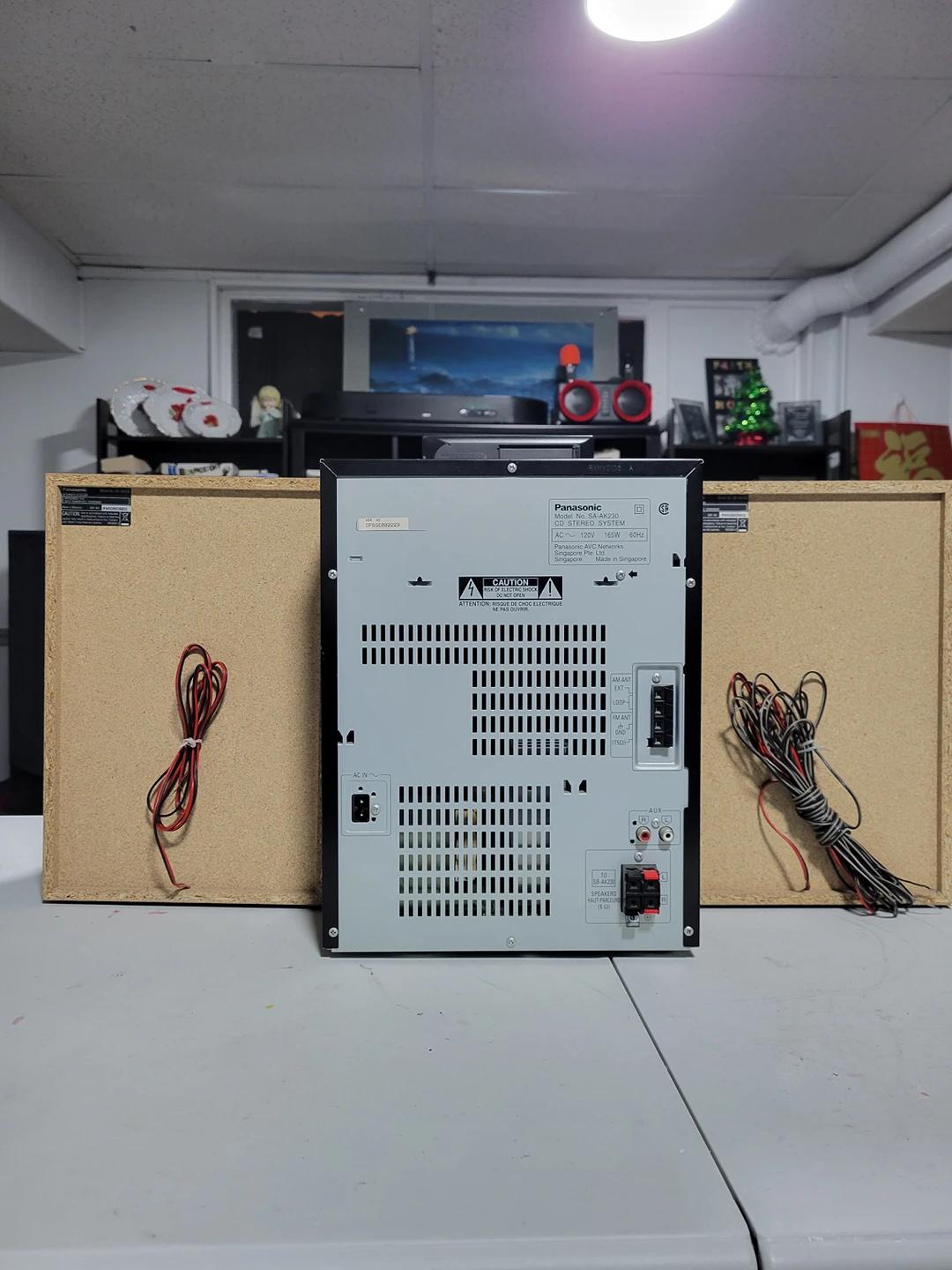 Panasonic CD STEREO SYSTEM