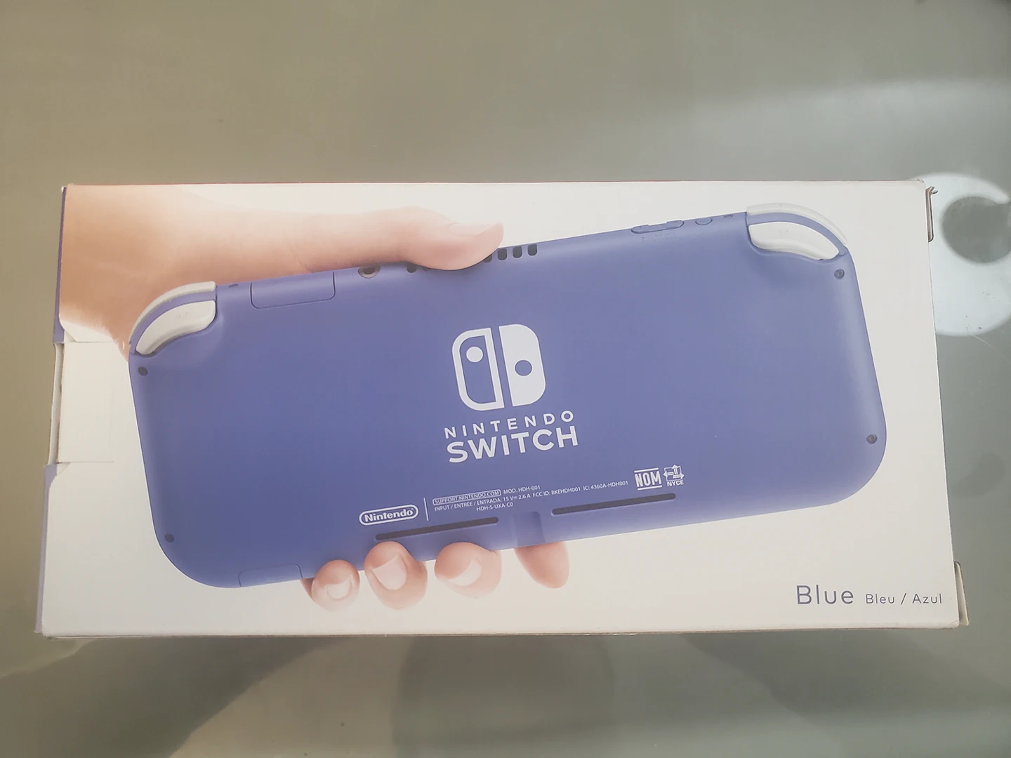Nintendo Switch lite Blue(not opened)