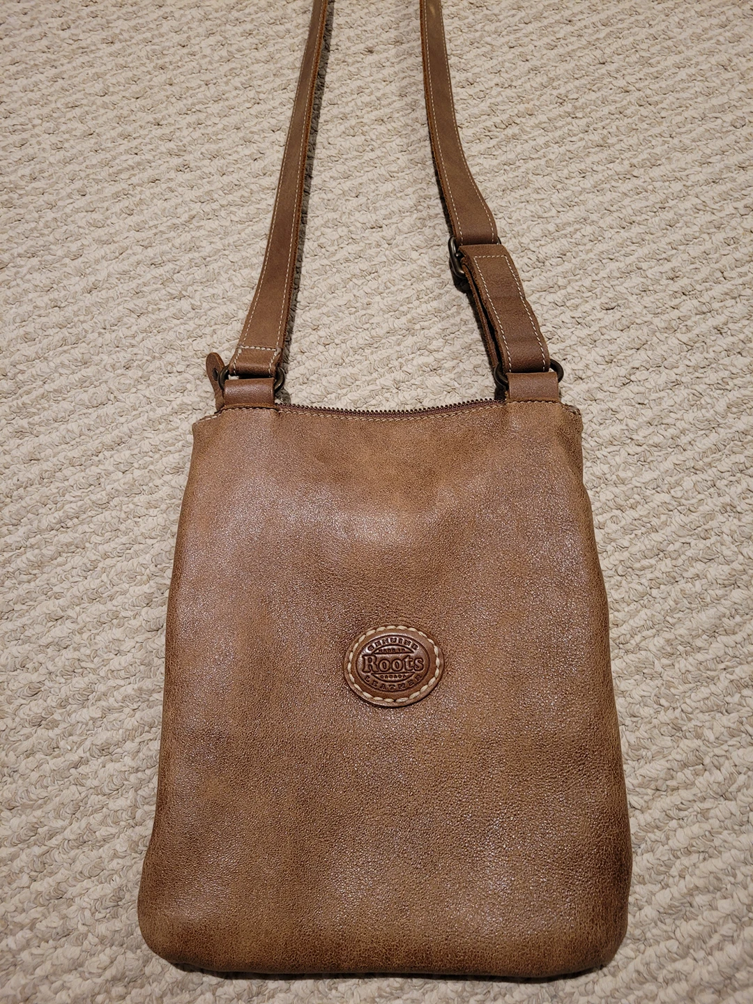 Roots leather cross body thumbnail