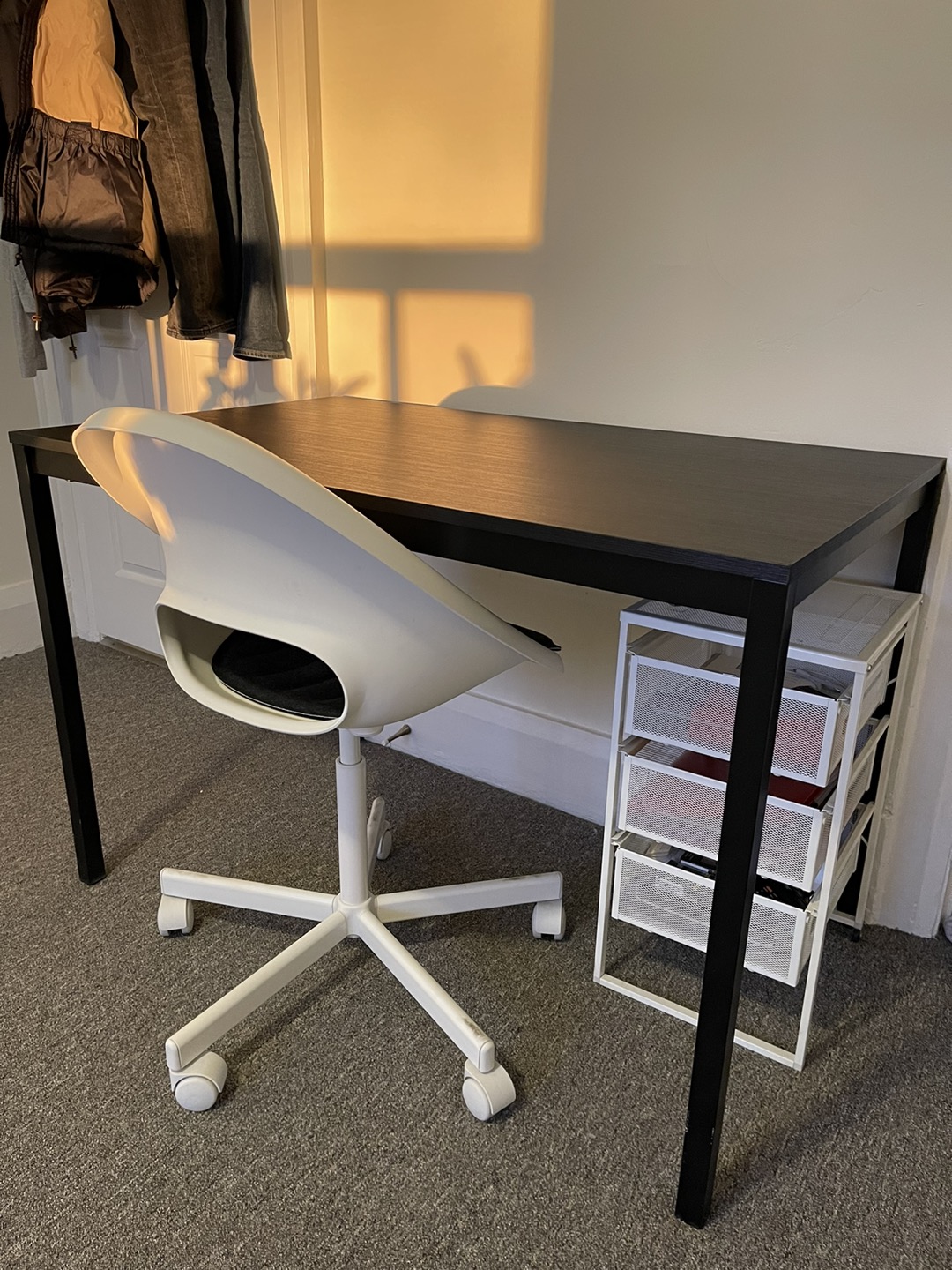 Ikea table and chair