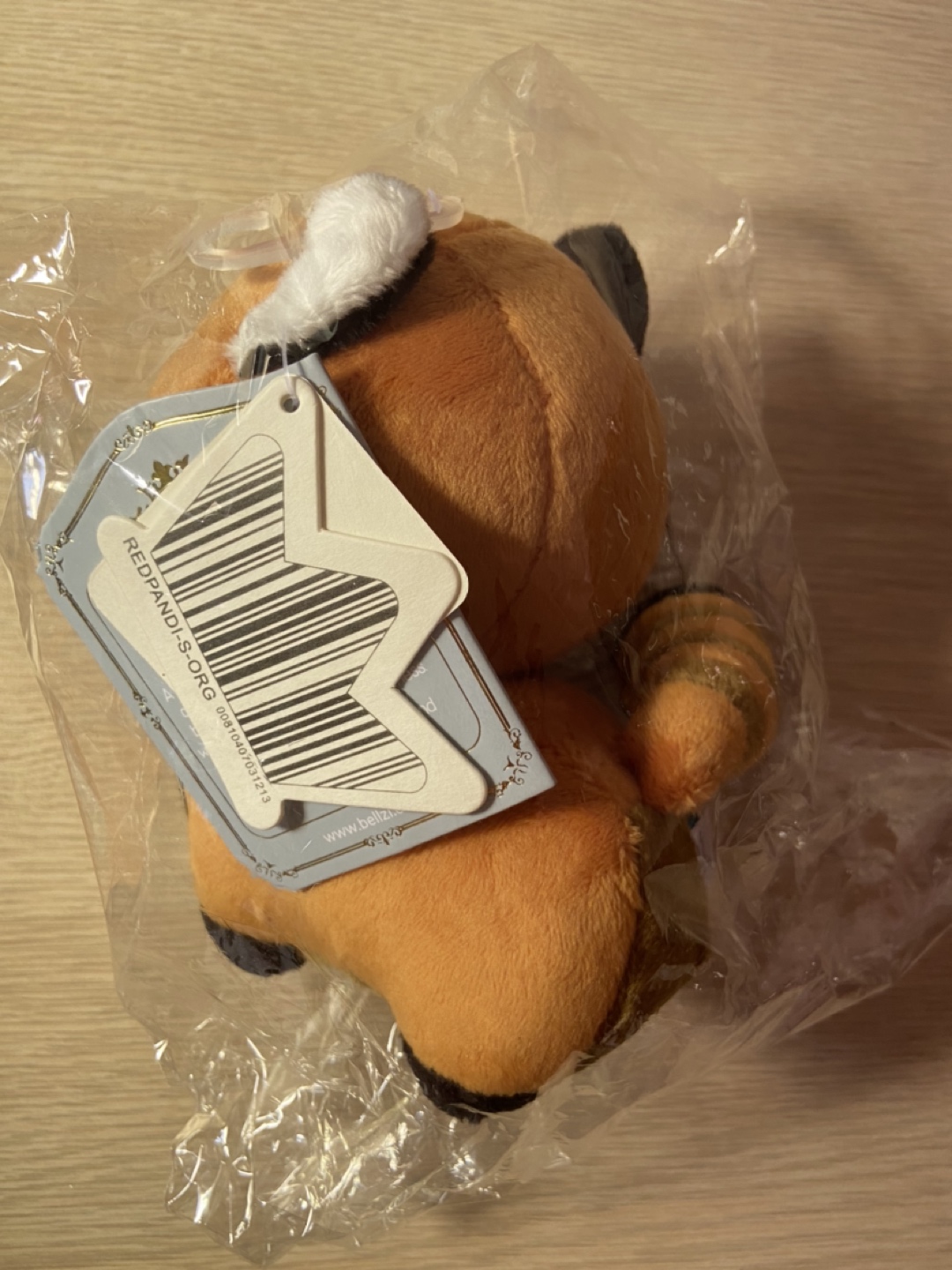 New Bellzi Mini Red Pandi the Red Panda Plush image indicator(7)