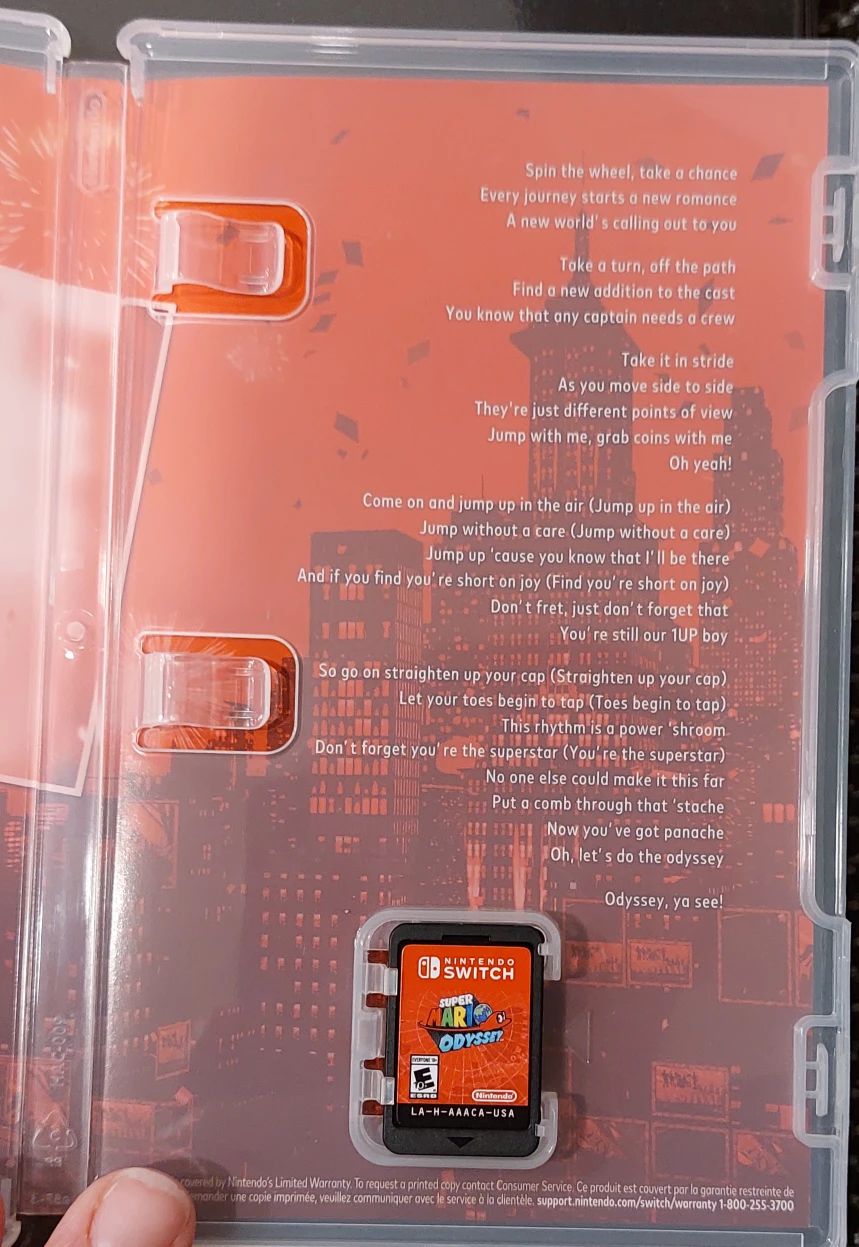 Mario Odyssey Nintendo switch image indicator(2)